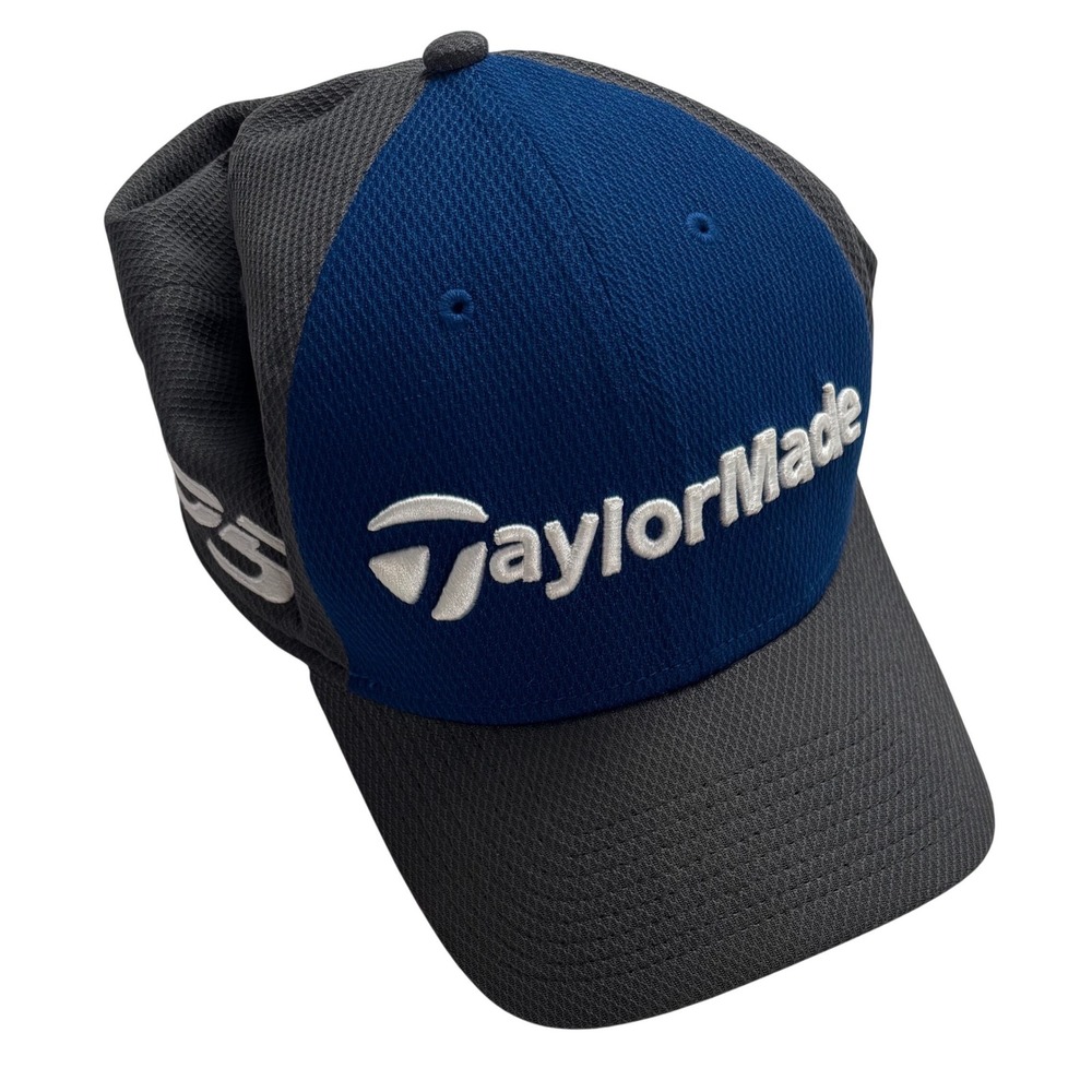 TaylorMade New Era 39THIRTY Golf Hat Blue Grey TP5 M3 Stretch Fit Large-XL‎